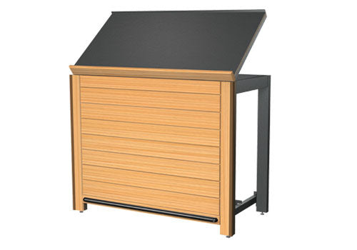 Slatted Wood Euro Table [EU45 | EU45S]