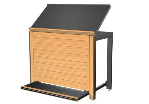 Slatted Wood Euro Table [EU45 | EU45S]