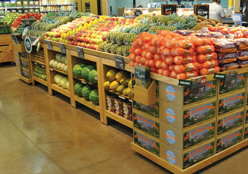 Slatted Wood Euro Table [EU45 | EU45S]