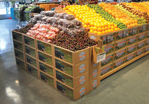 Slatted Wood Euro Table [EU45E]