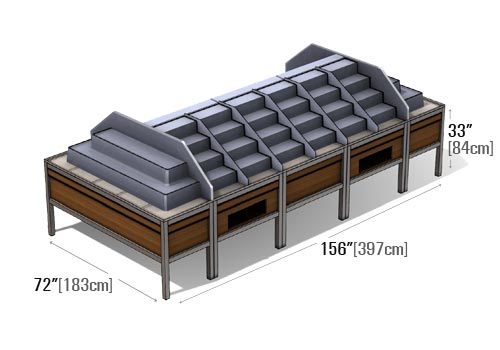 Metal Orchard Table [MB-Table]