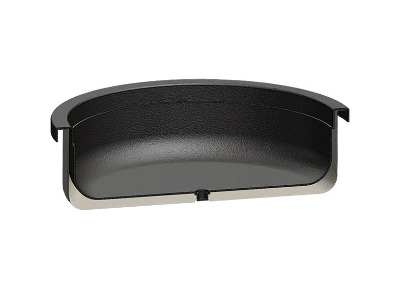 Oval Galvanized Bin [N-STO4-GT]