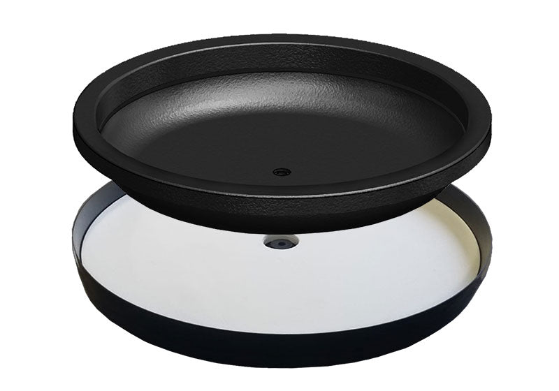 Oval Galvanized Bin [N-STO4-GT]