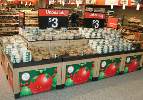 Steel Top and Legs Bakery Display [OBP-363626 | OBP-181810]