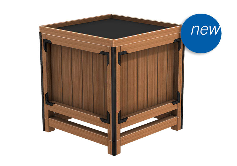 Square Bin with Complete Option Displays [OB3636]