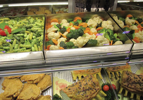 Short Stainless Steel Seafood Tray [SFT]