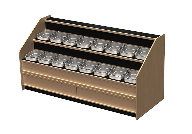Buckets Floor Display Fixture [SR07]